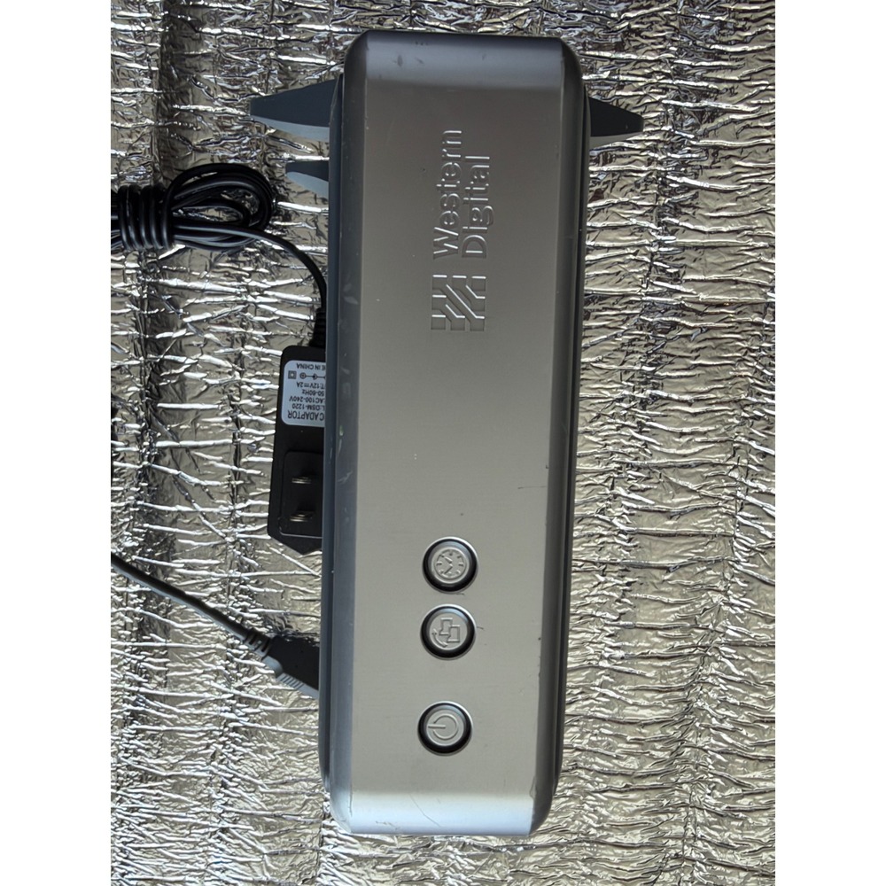 Western Digital External Hard Drive WD800B015-RNN USB 2.0 Silver Desktop Storage